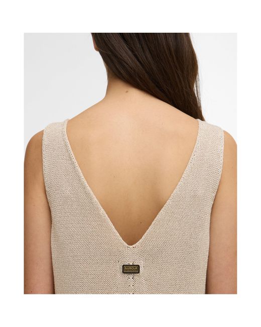 Barbour Natural Knitted Jumper Dress