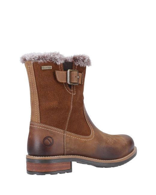 Cotswold Brown Kemerton Ankle Boots