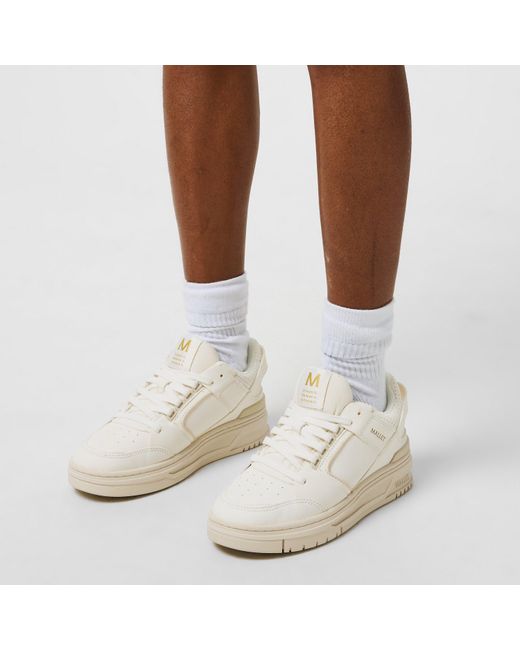 Mallet White Compton Trainers