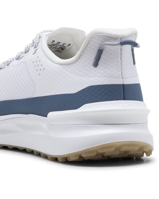 PUMA White Ignite Elevate X Spikeless Golf Shoes for men