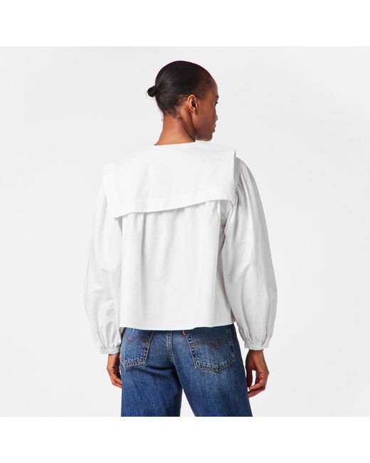 Polo Ralph Lauren White Cotton Long Sleeve Plain Shirt