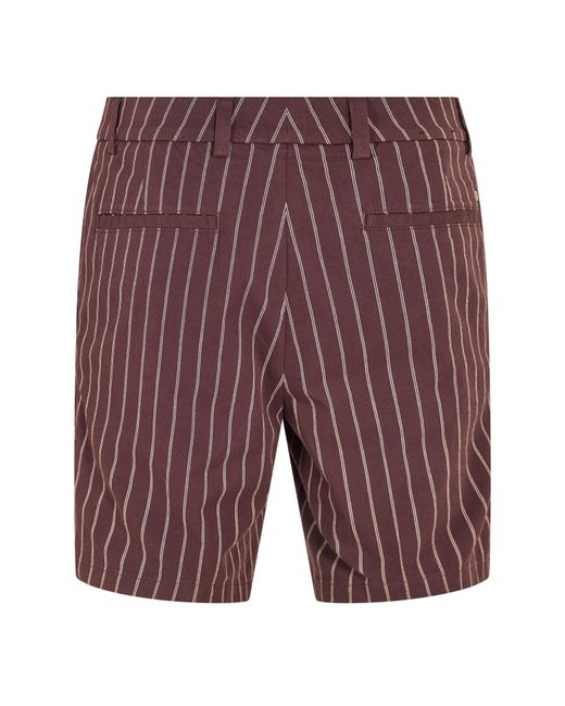 Boss Purple Fleece Shorts for men