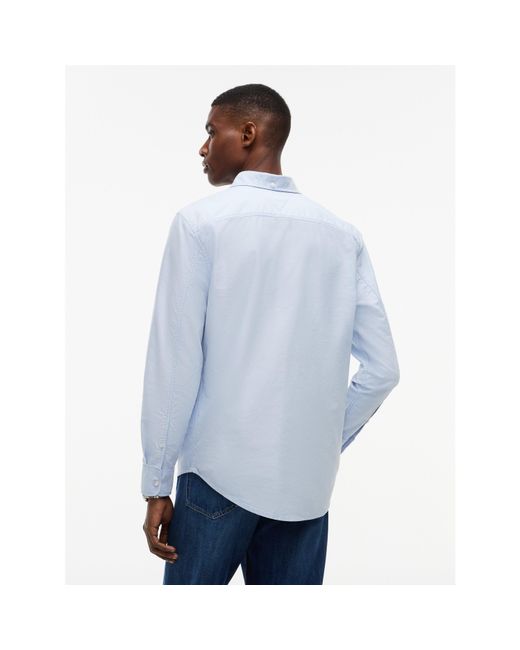 Tommy Hilfiger Blue Tj Slm Oxford Shirt Sn64 for men