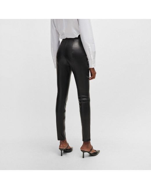 HUGO Black Honati Straight Leg Trouser