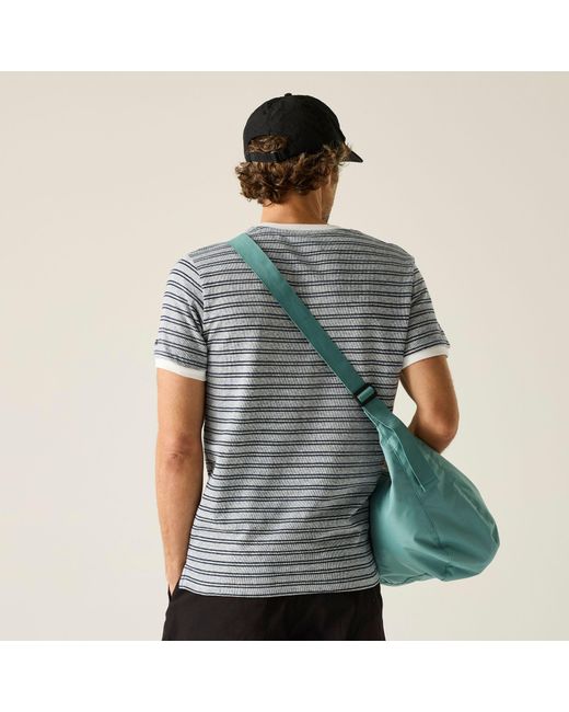 Regatta Gray Benlin Breathable T-Shirt for men