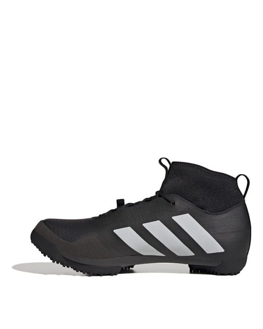 Adidas Black Gravel Road Cycling Shoes for men