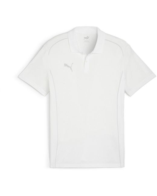 PUMA White Teamfinal Casuals Polo Shirt for men