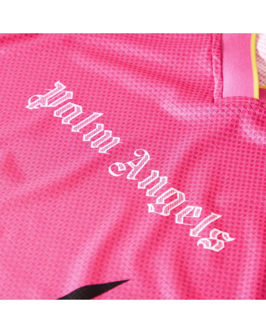 Palm Angels Pink T-Shirt Dress