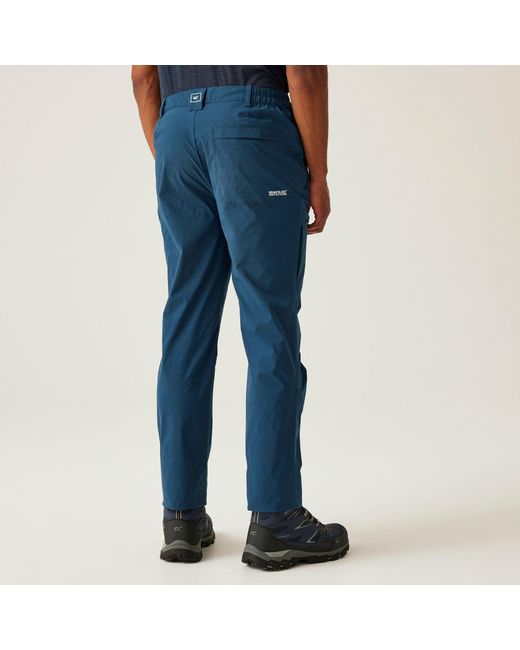 Regatta Blue Highton Ii Water-Repellent Trousers for men