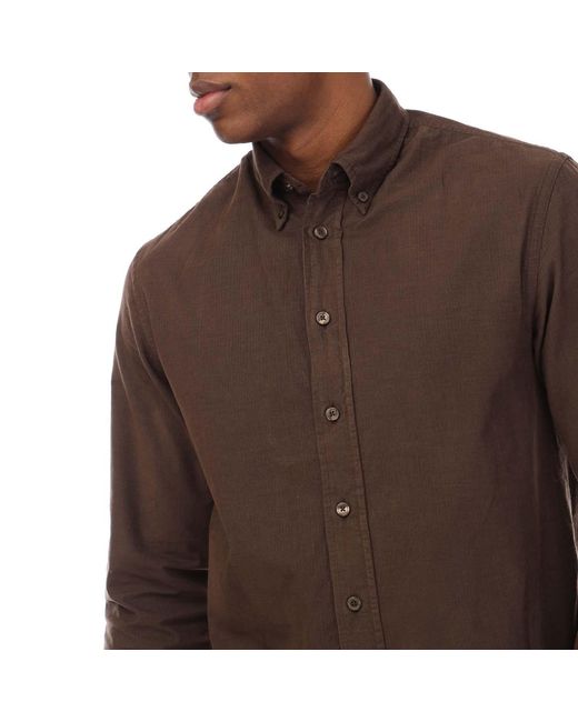 Boss Brown S-Owen-Bd-C1-234 10253532 01 Oxford Shirt for men