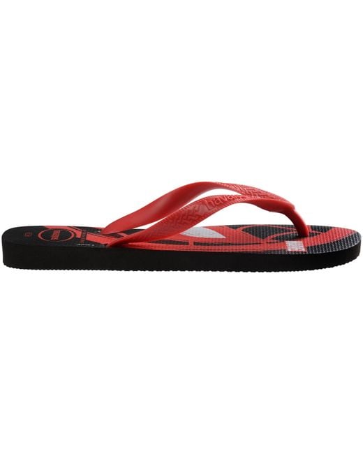 Havaianas Red Flip Flops