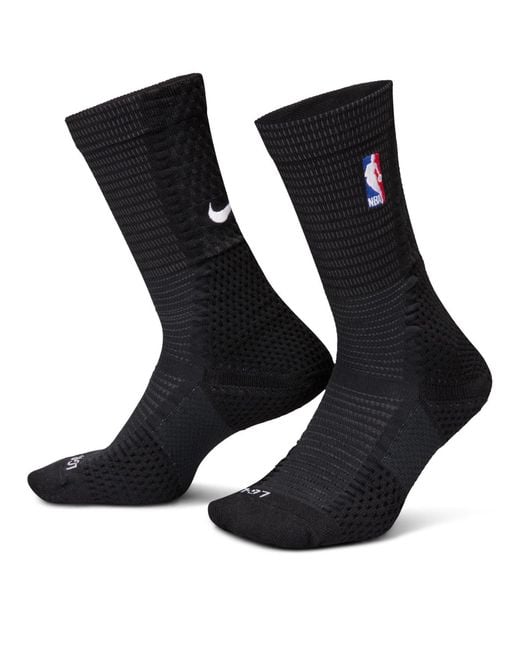 Nike Black Nba Crew Socks for men