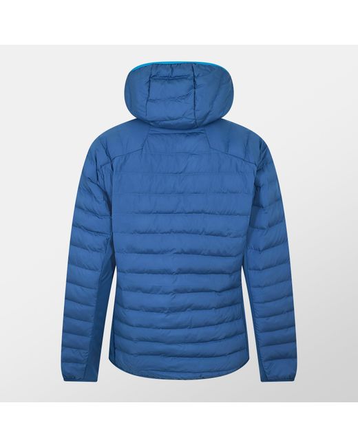Millet Blue Fitz Roy Insulated Weather-Resistant Streamlined Fit Down Jacket for men