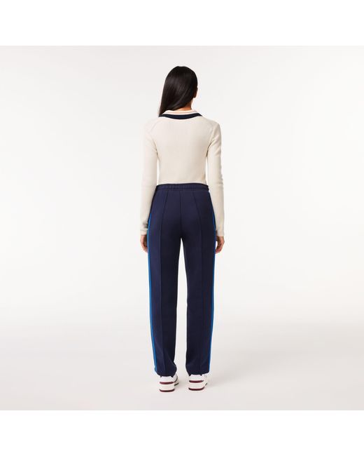 Lacoste Blue Closed Hem Woven Joggers