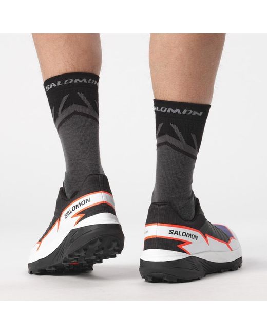 Salomon Gray Thundercross Trail Running Shoes for men