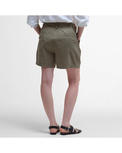 Barbour Green Cecile Shorts