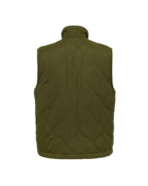 Timberland Green Reversible Gilet for men