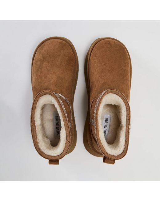 Steve Madden Brown Campfire R Snug Boots