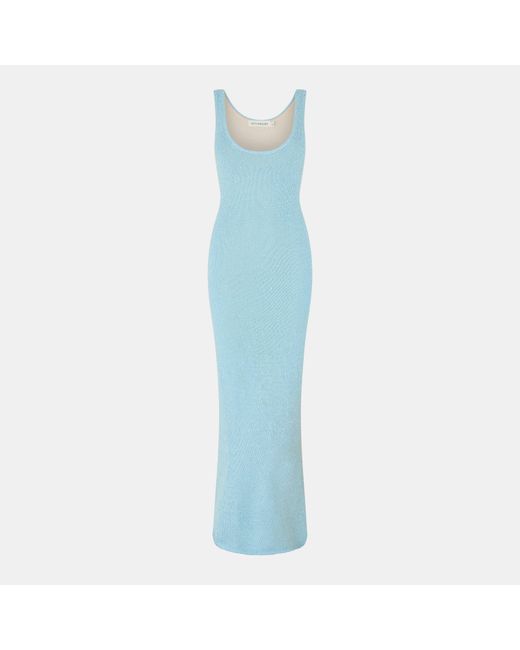 Asta Resort Blue Ana Long Flowing Maxi Dress