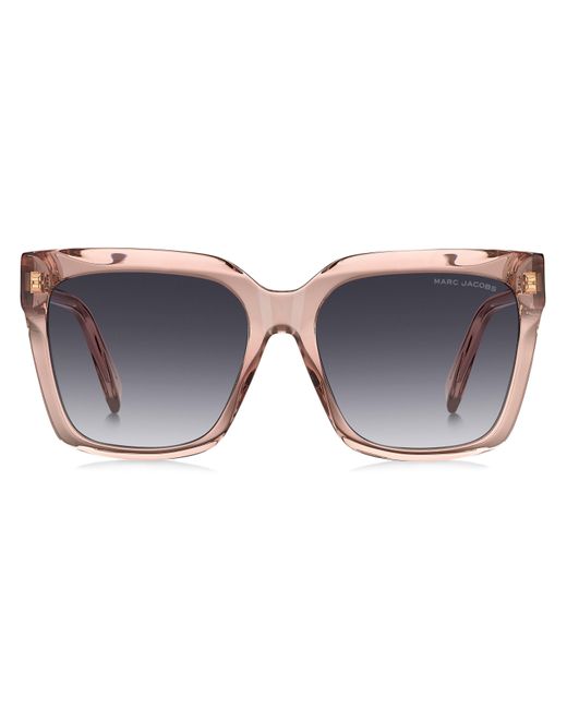 Marc Jacobs Metallic Round Sunglasses