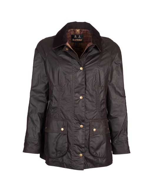 Barbour Black Beadnell Wax Jacket