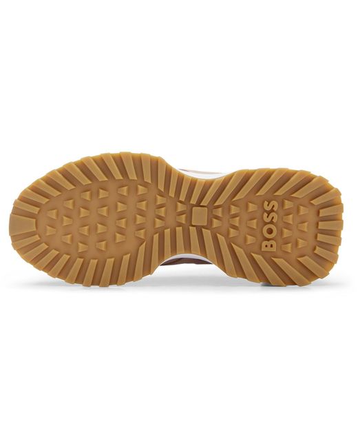 Boss Pink Jonah Runners Low-Top Trainers