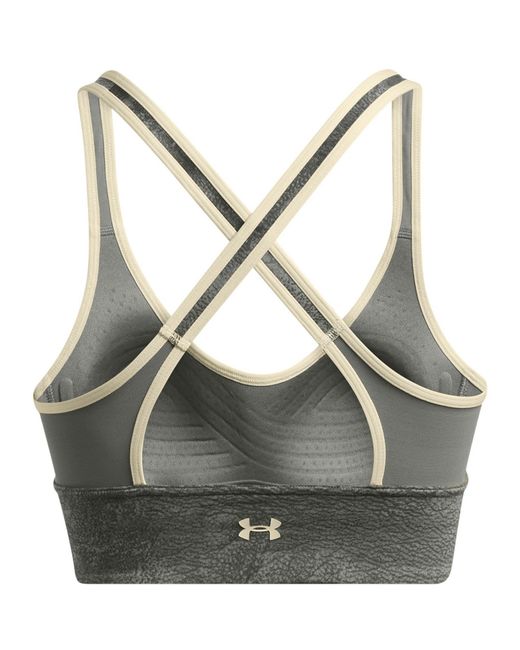 Under Armour Gray Medium Impact Sports Bra