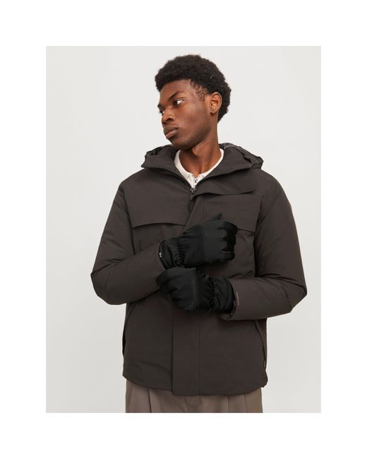 Jack & Jones Black Accessories And Tech Gloves for men