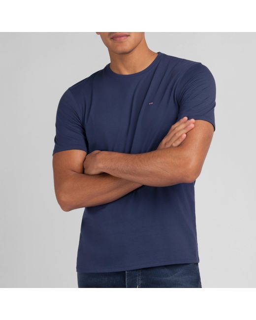 Eden Park Blue Short-Sleeved T-Shirt for men