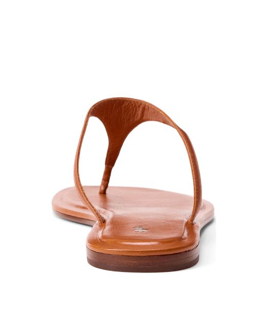 Polo Ralph Lauren Brown Flip Flops