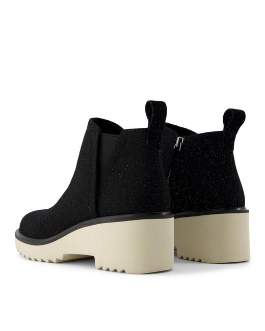 TOMS Black Maude Twill Boots