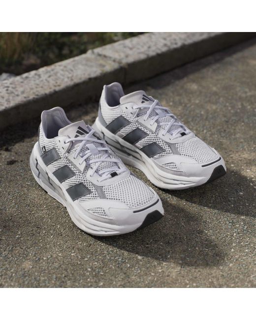 Adidas Gray Adistar 3 Sportswear Shoes for men
