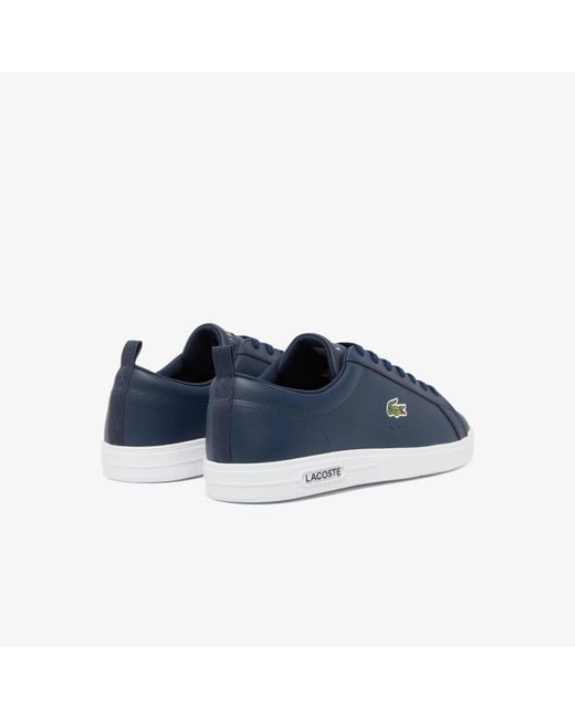Lacoste Blue S Carnabase Trainers Navy/white 8 for men