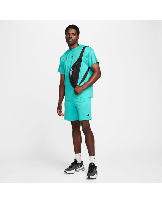 Nike Green Air Mesh Shrt for men