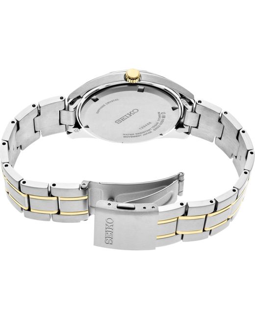 Seiko Metallic Classic Date Quartz Analogue Quartz Watch for men