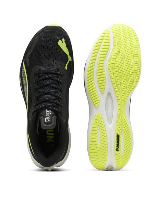 PUMA Blue Velocity Nitro 3 Wide Running Shoes for men