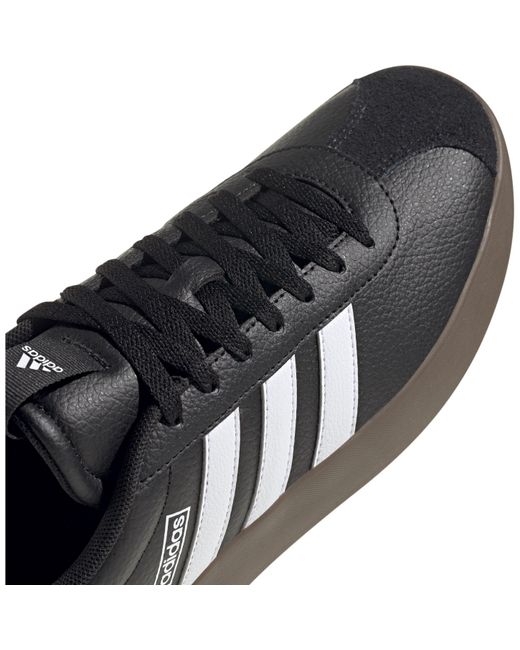 Adidas Black Vl Court 3.0 Shoes for men