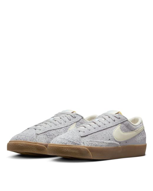 Nike White Blazer Low Trainers