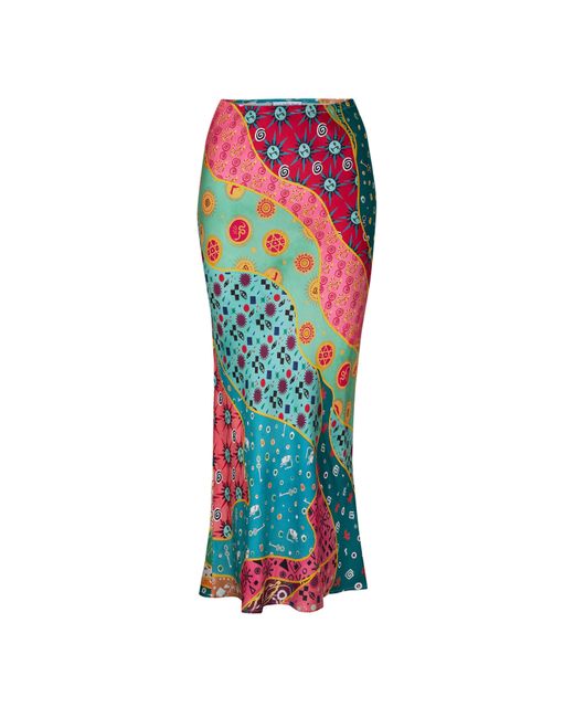 Never Fully Dressed Red Maxi Skirt