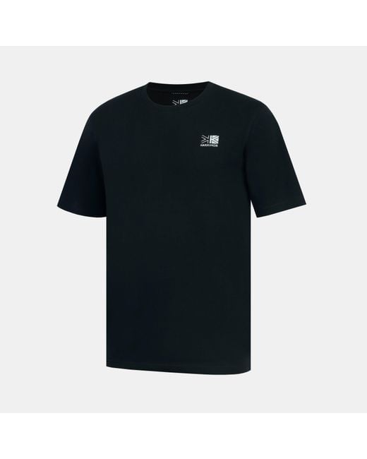 Karrimor Black Graphic Cotton Short Sleeve T-Shirt for men