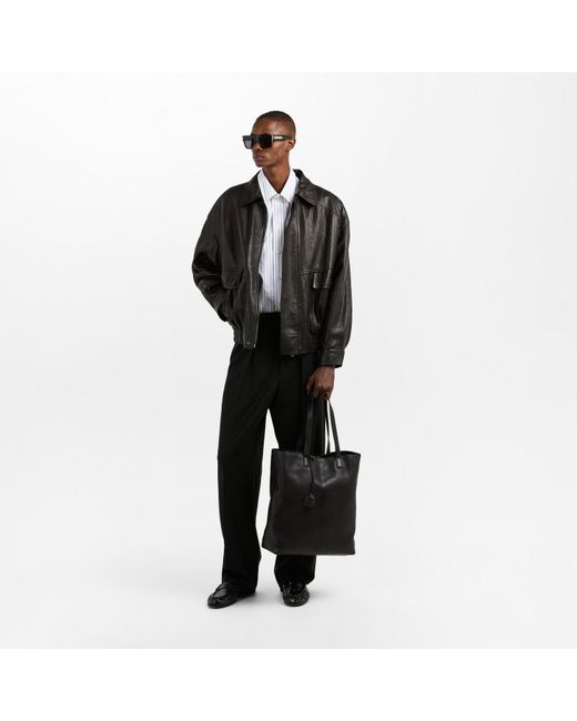 Saint Laurent Black Sl 572 Square Frame Sunglasses for men