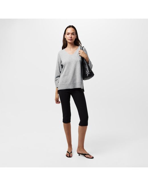 French Connection Gray Ebba Vhari Jumper