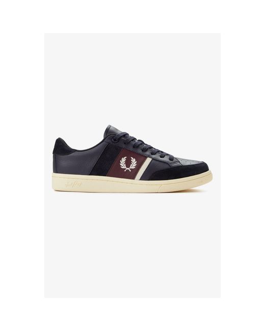 Fred Perry Blue Low-Top Trainers for men