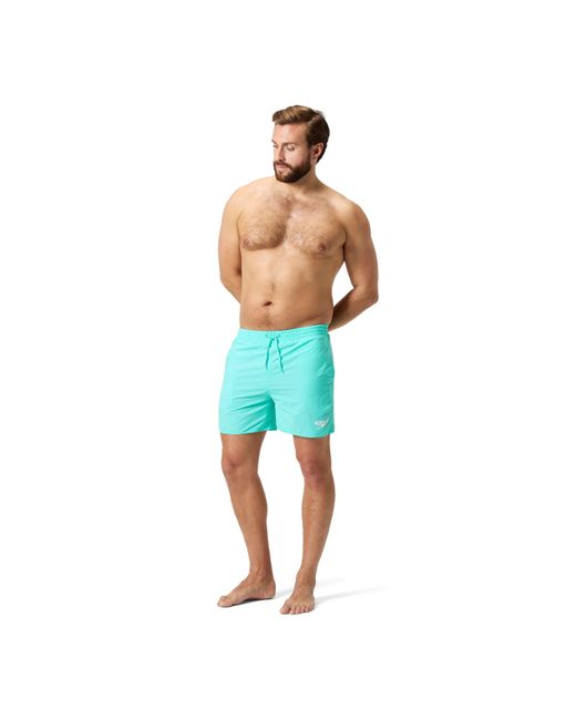 Speedo Blue Essentials 16-Inch Watershorts for men