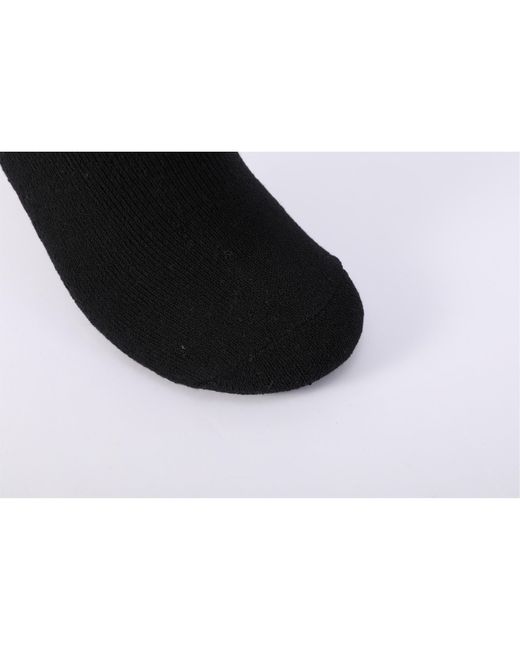 Donnay Black 10 Pack Crew Socks 12
