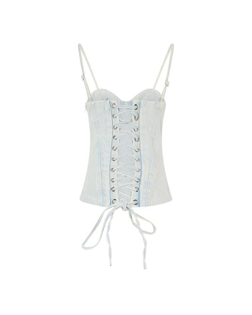 Mars the Label Blue Everly Corset