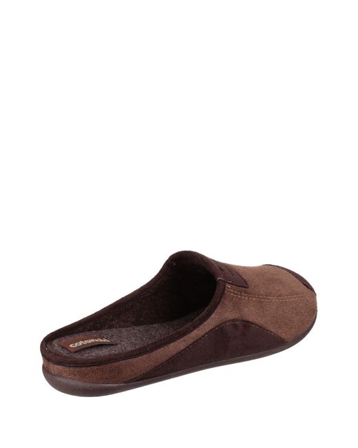 Cotswold Brown Westwell Slipper for men