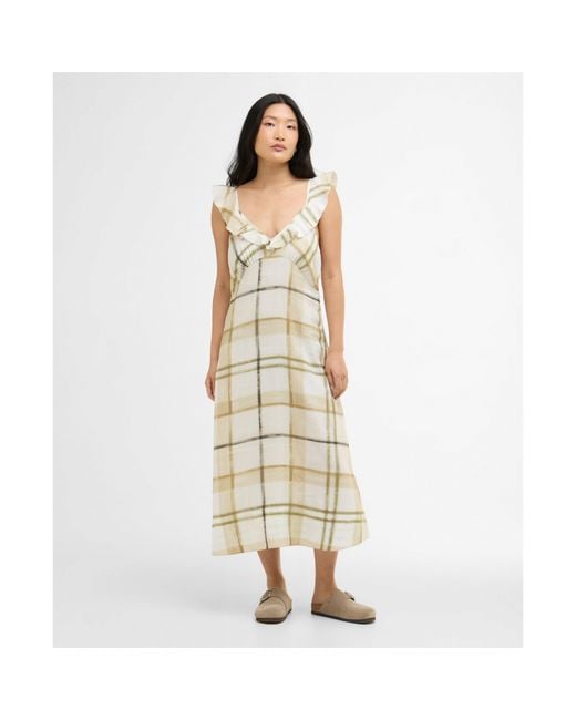 Barbour Metallic Shift Dress