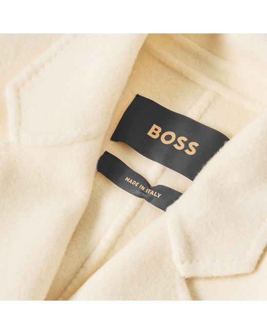 Boss Natural Cetalyna Overcoat