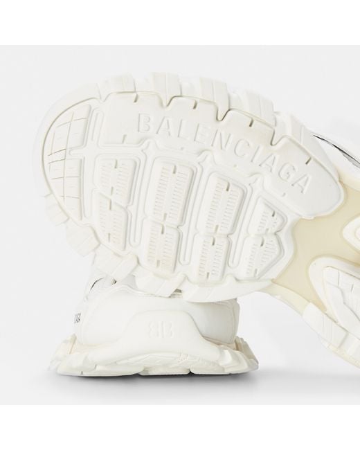 Balenciaga White Trainer Mules for men
